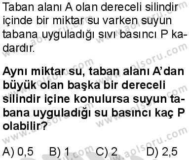 Fizik 2 Dersi 2025-2026 yılı 2. Dönem sınavı 1. Soru