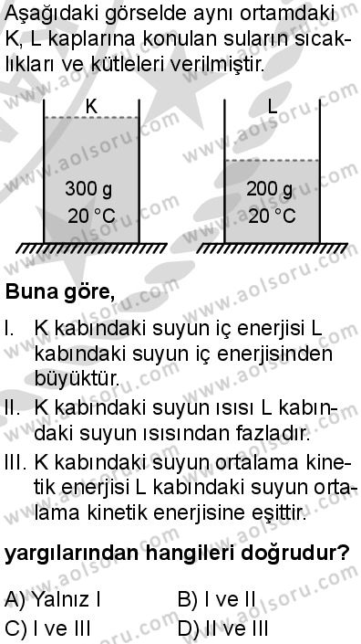 Fizik 2 Dersi 2025-2026 yılı 2. Dönem sınavı 6. Soru