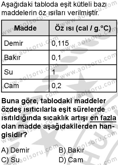 Fizik 2 Dersi 2025-2026 yılı 2. Dönem sınavı 8. Soru