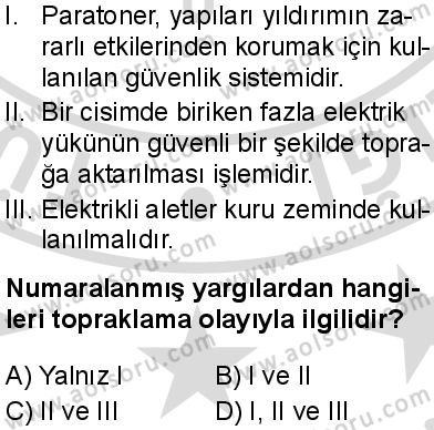 Fizik 4 Dersi 2025-2026 yılı 2. Dönem sınavı 7. Soru