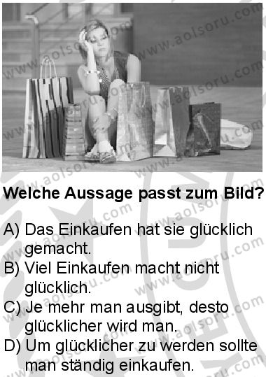 Almanca 7 Dersi 2025-2026 yılı 2. Dönem sınavı 6. Soru