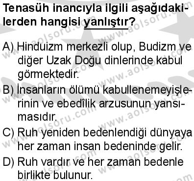 Kelam 2 Dersi 2025-2026 yılı 2. Dönem sınavı 10. Soru