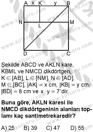 Matematik 1 Dersi 2025-2026 yılı 2. Dönem sınavı 5. Soru