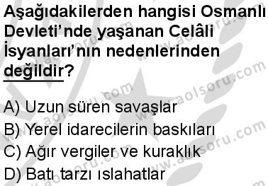 Tarih 4 Dersi 2025-2026 yılı 2. Dönem sınavı 9. Soru