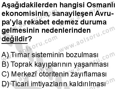 Tarih 6 Dersi 2025-2026 yılı 2. Dönem sınavı 8. Soru