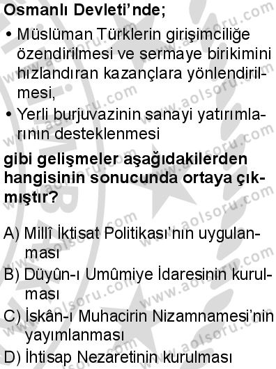 Tarih 6 Dersi 2025-2026 yılı 2. Dönem sınavı 9. Soru