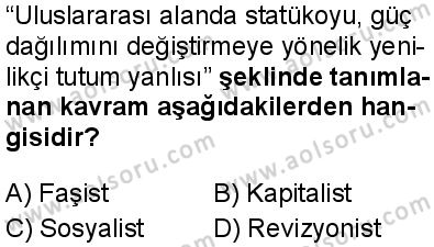 T.C. İnklap Tarihi ve Atatürkçülük 2 Dersi 2025-2026 yılı 2. Dönem sınavı 1. Soru