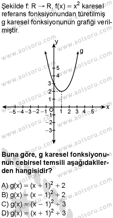 Matematik 3 Dersi 2025-2026 yılı 2. Dönem sınavı 10. Soru