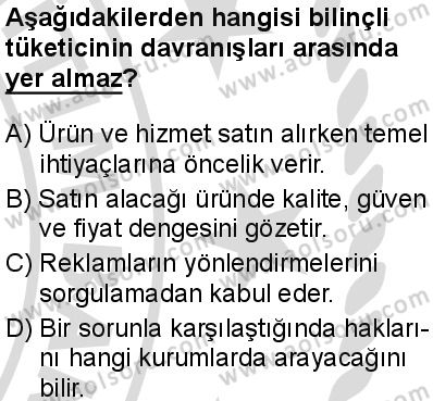 Seçmeli Sosyoloji 2 Dersi 2025-2026 yılı 2. Dönem sınavı 9. Soru