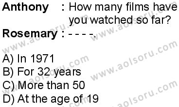 İngilizce 6 Dersi 2025-2026 yılı 2. Dönem sınavı 7. Soru