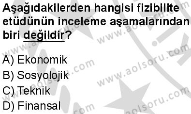Seçmeli Girişimcilik 2 Dersi 2025-2026 yılı 2. Dönem sınavı 2. Soru