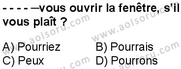 Fransızca 6 Dersi 2018-2019 yılı 1. Dönem sınavı 1. Soru Fransızca 6 Dersi 2018-2019 yılı 1. Dönem sınavı 1. Soru